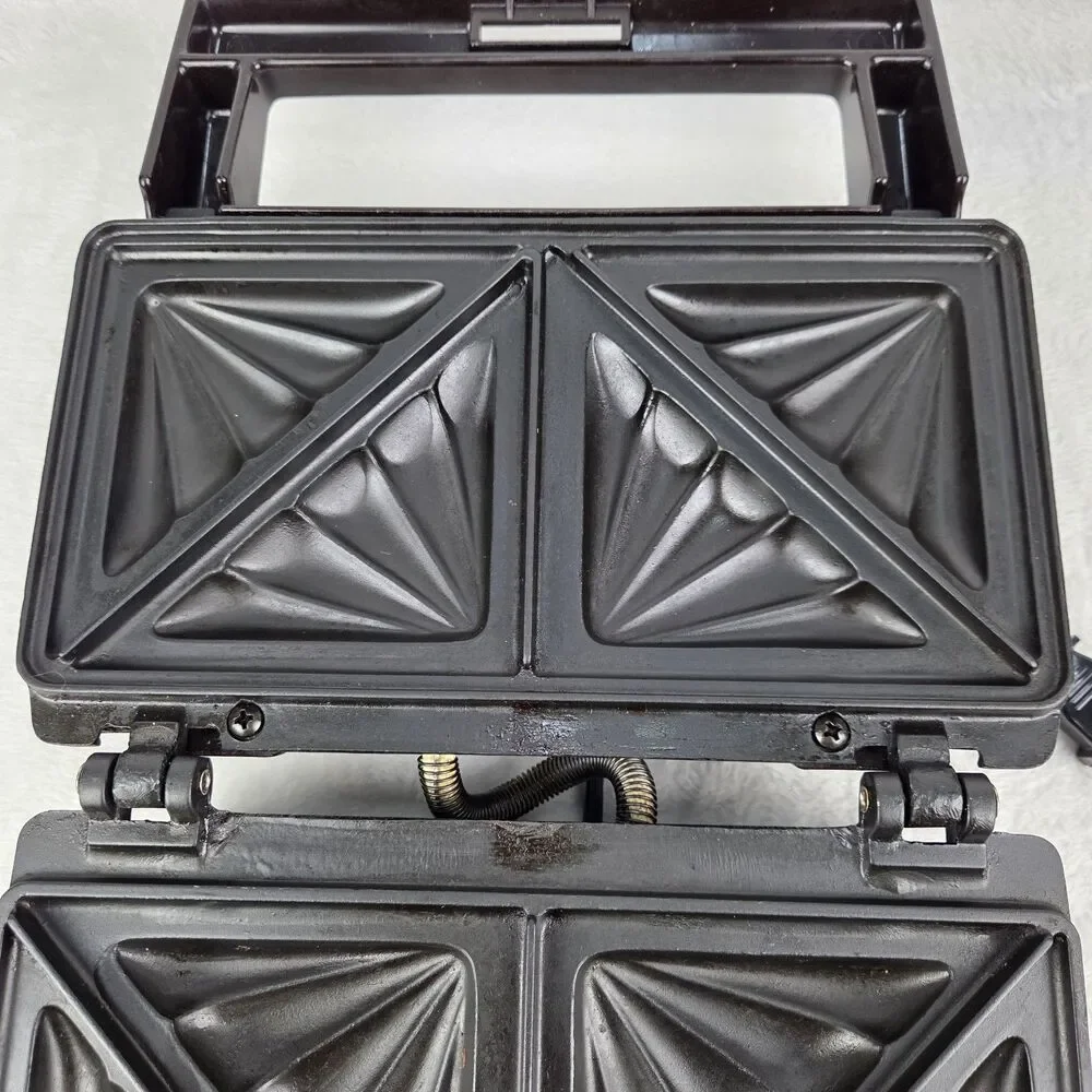 Vintage Snakmaster Sandwich Maker CN613 Clark National Tested Working